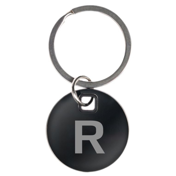 Circle Stainless Steel Keytag Thumbnail